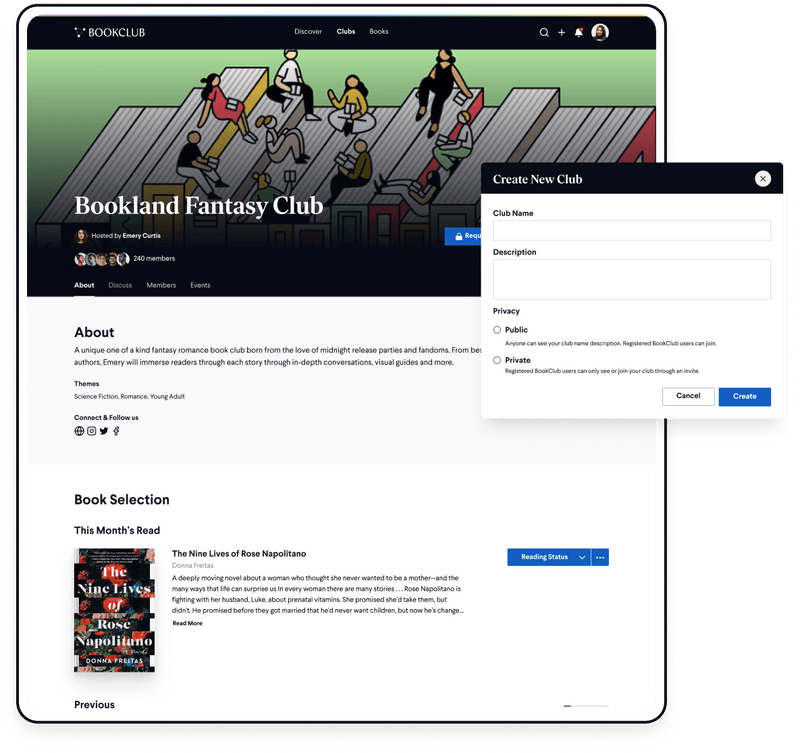 A Social Platform for Readers